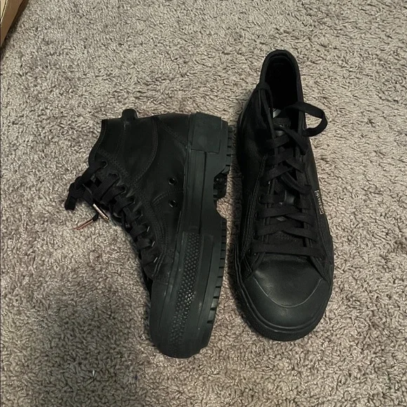 adidas Black High-Top Sneakers Nizza Treck - Picture 7 of 9